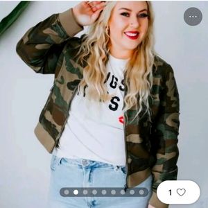 Lilly and Lottie Camo jacket